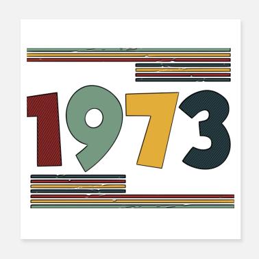 Classico 1973 Originale Poster 20x20 cm