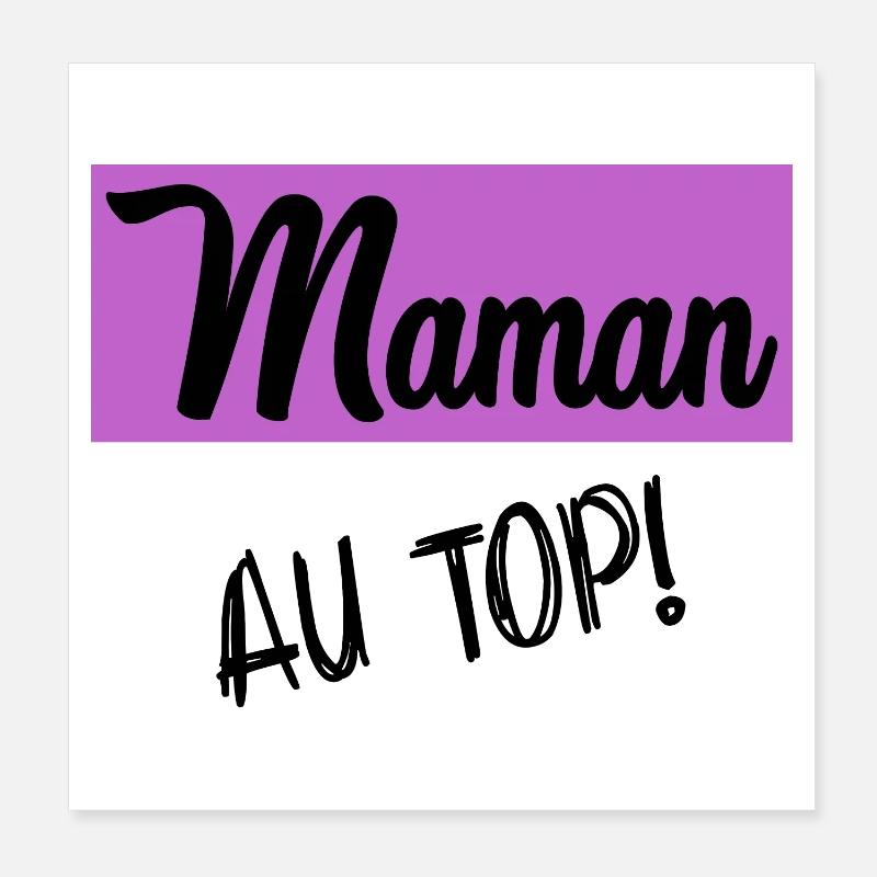 MAMA Poster 20x20 cm