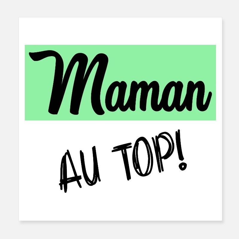 MAMA Poster 20x20 cm