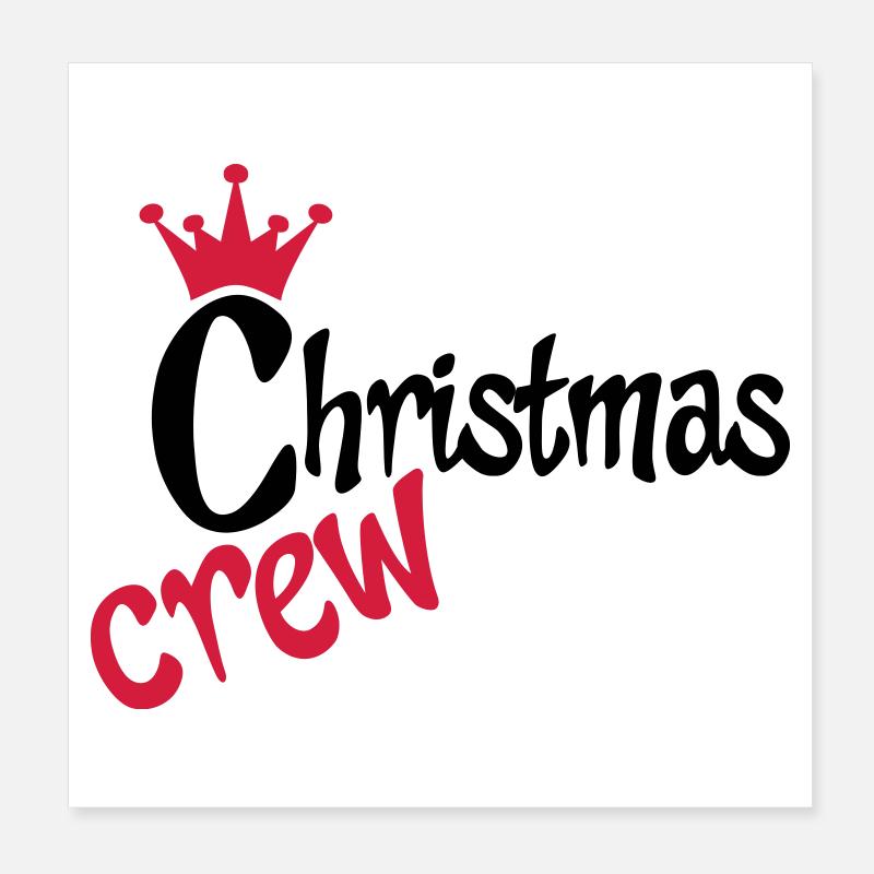 Weihnachten Poster 20x20 cm
