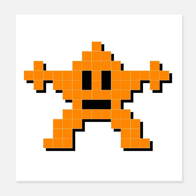 Momo Poster 8" x 8" (20x20 cm)