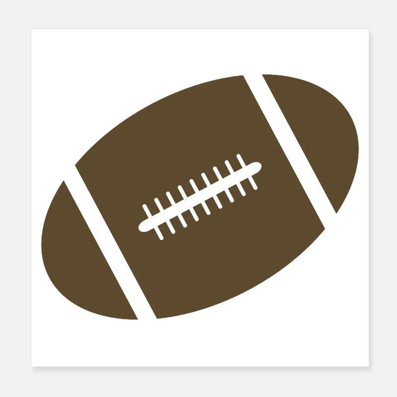 Rugby Poster 20 x 20 cm