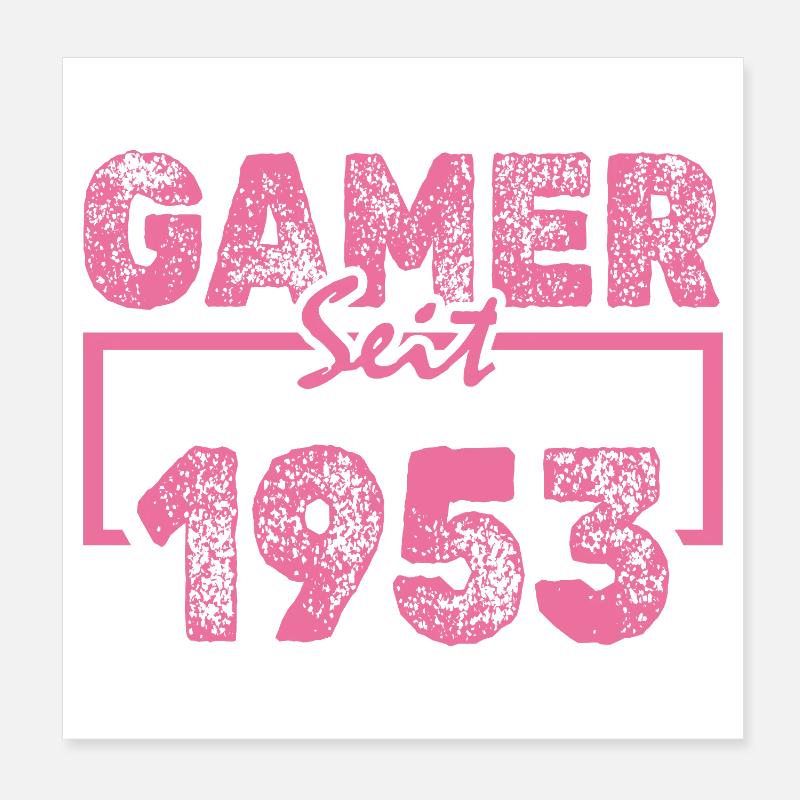 1953 Poster 20 x 20 cm