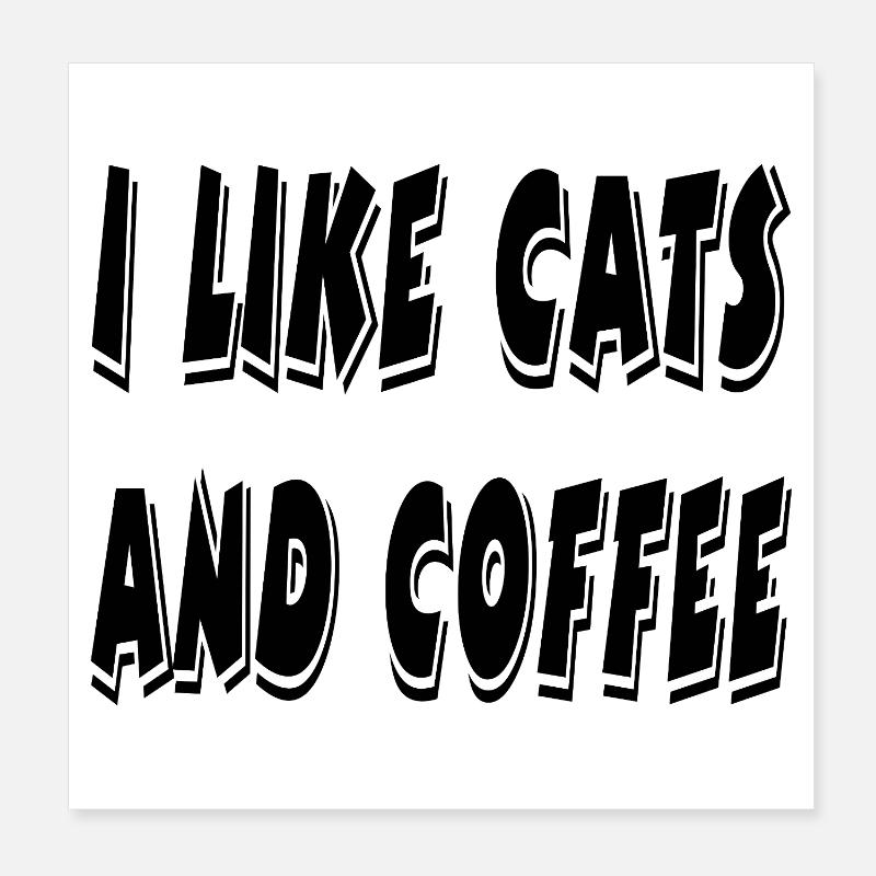 feline Poster 8" x 8" (20x20 cm)