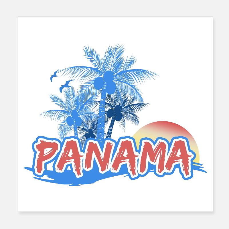 Gift for Panama Poster 8" x 8" (20x20 cm)