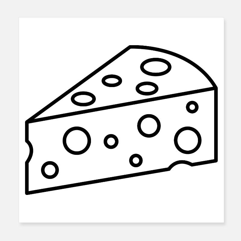 fromage Poster 20 x 20 cm