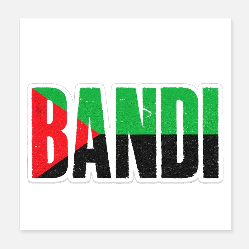 BANDI SAISON 1 Poster 20 x 20 cm