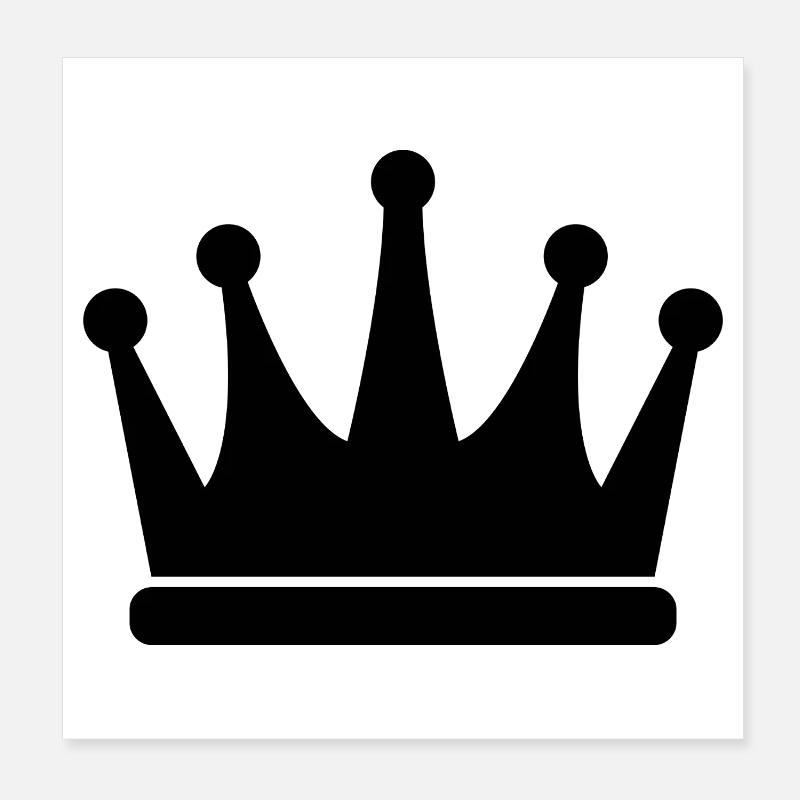 Couronne Poster 20 x 20 cm