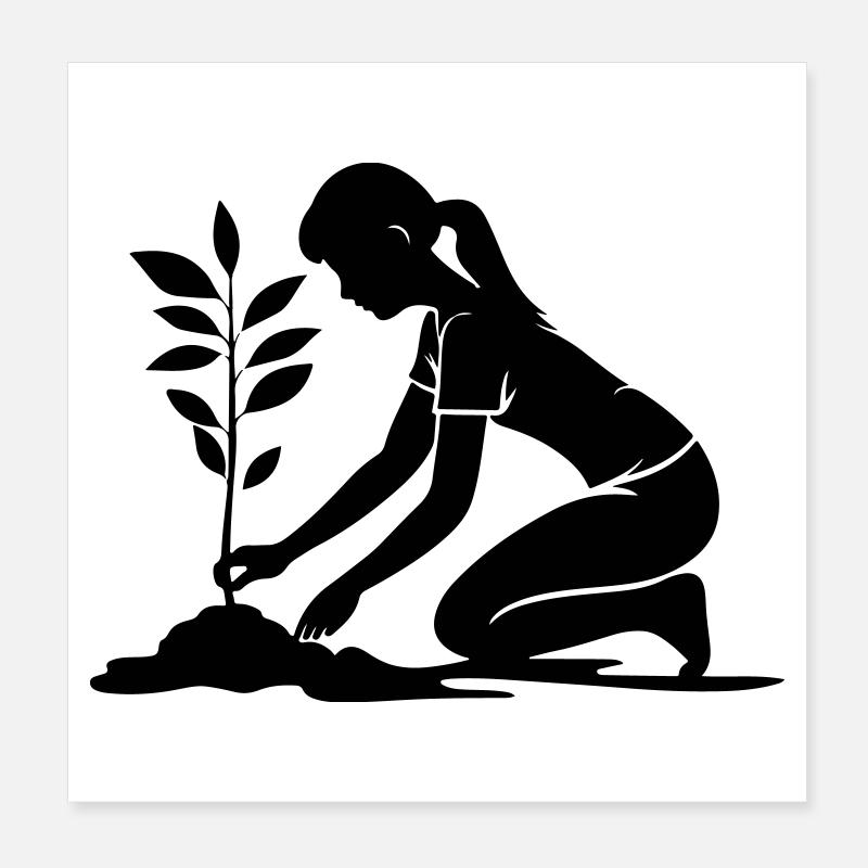 Planting Environment Poster 8" x 8" (20x20 cm)