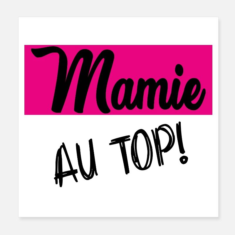OMA. MAMA. MUTTERTAG Poster 20x20 cm