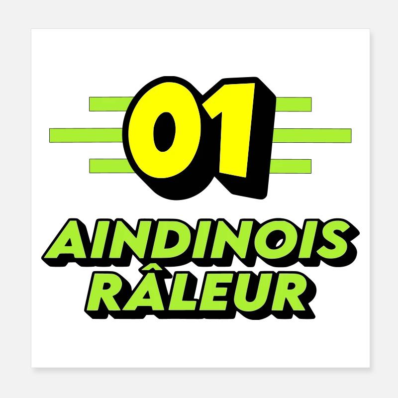 Klagender Aindinois Poster 20x20 cm