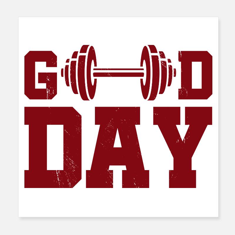 Good Day Poster 20x20 cm