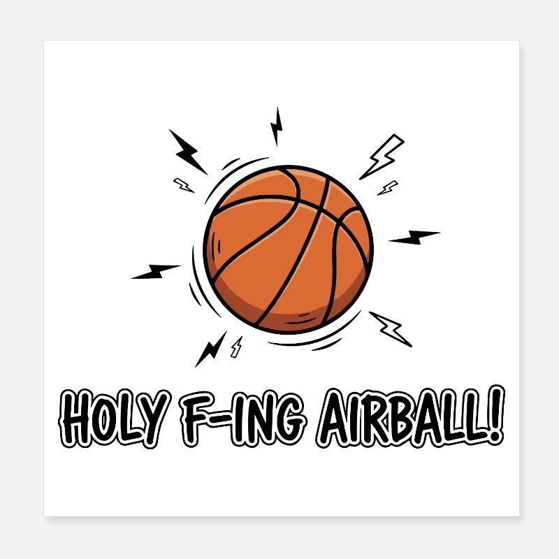 d’airball ! Poster 20 x 20 cm
