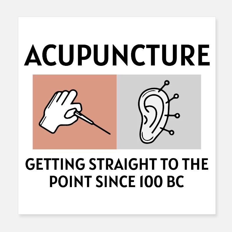 Licensed TCM Practitioner Expert Historical Poster 8" x 8" (20x20 cm)