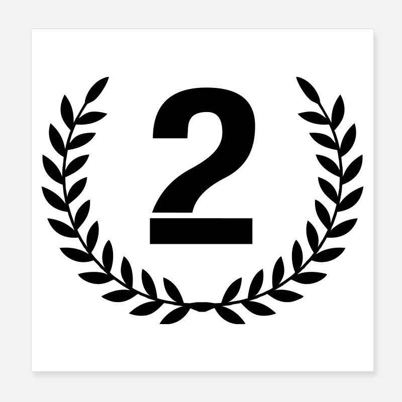 2 Couronne Poster 20 x 20 cm