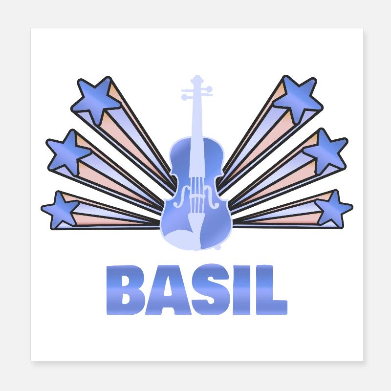 Gift for Basil Poster 8" x 8" (20x20 cm)