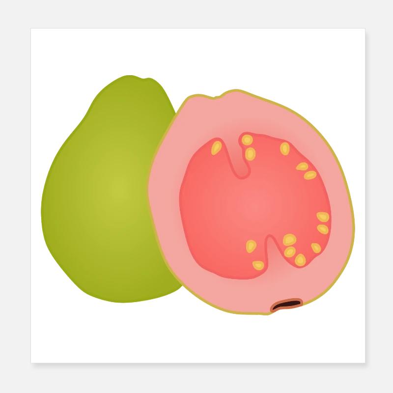 Art pop de goyave Poster 20 x 20 cm