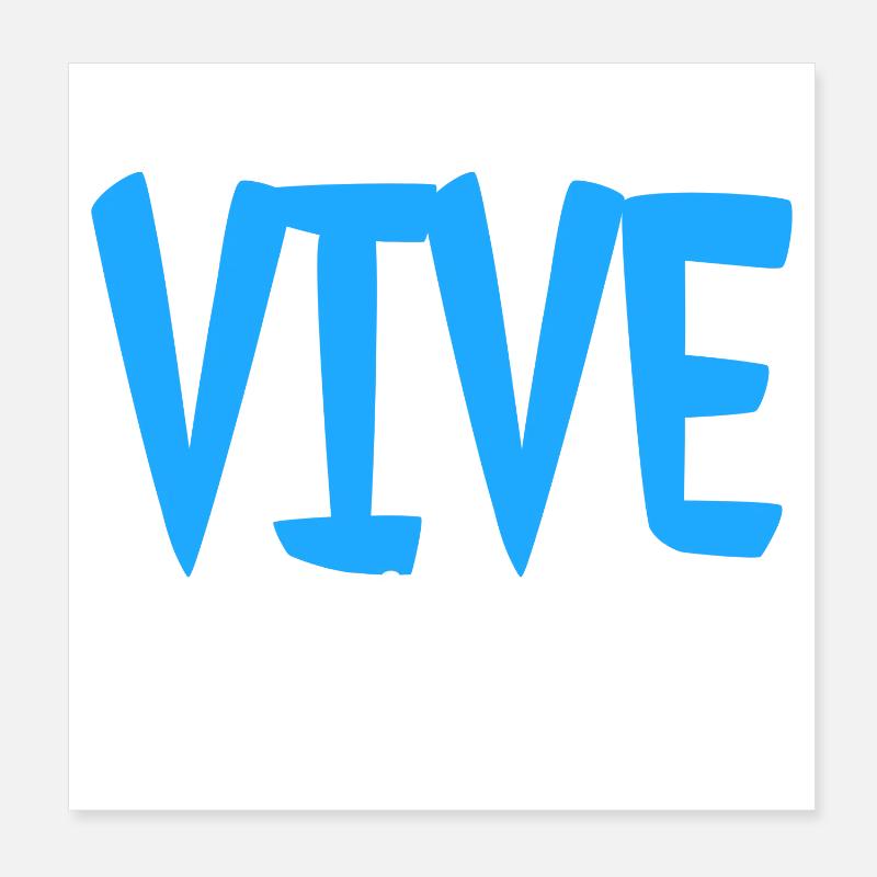 vive la mode vive la mode Poster 20 x 20 cm