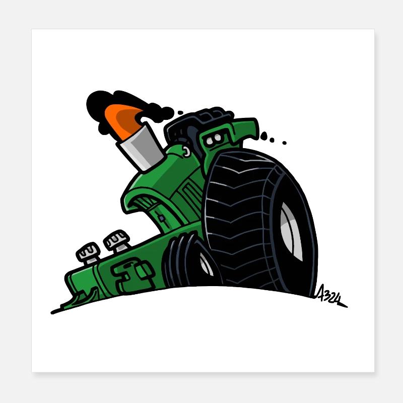 1292 DRAWSMALL VERT Poster 20 x 20 cm