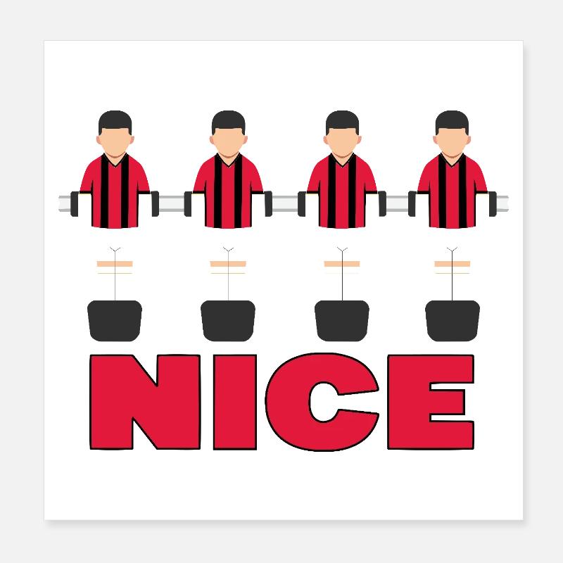 Nice Poster 20 x 20 cm