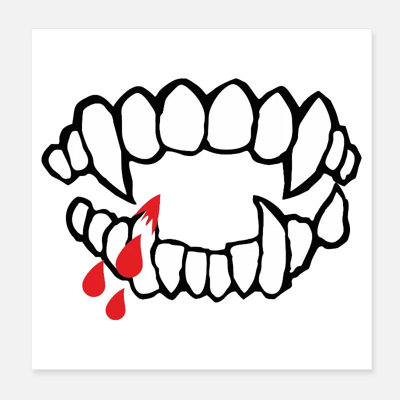 Halloween Poster 20x20 cm