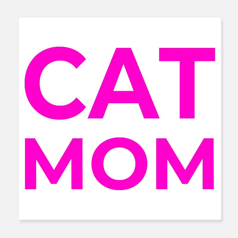 Katzen Poster 20x20 cm