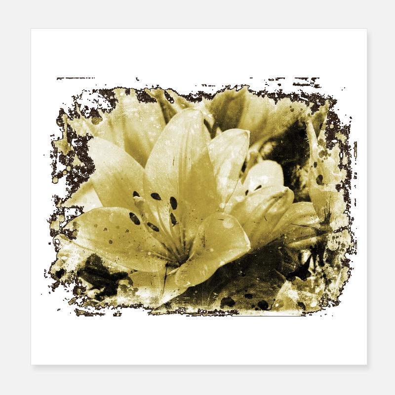 VINTAGE Poster 20 x 20 cm