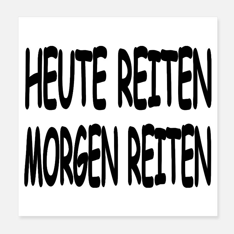 Ride Poster 8" x 8" (20x20 cm)