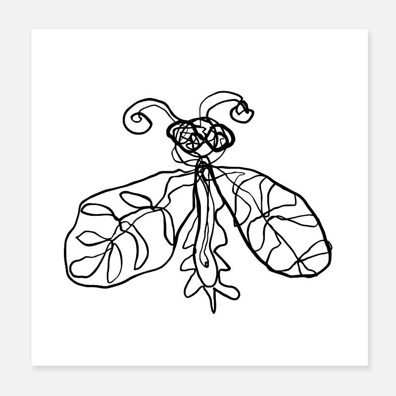 Insecte Poster 20 x 20 cm