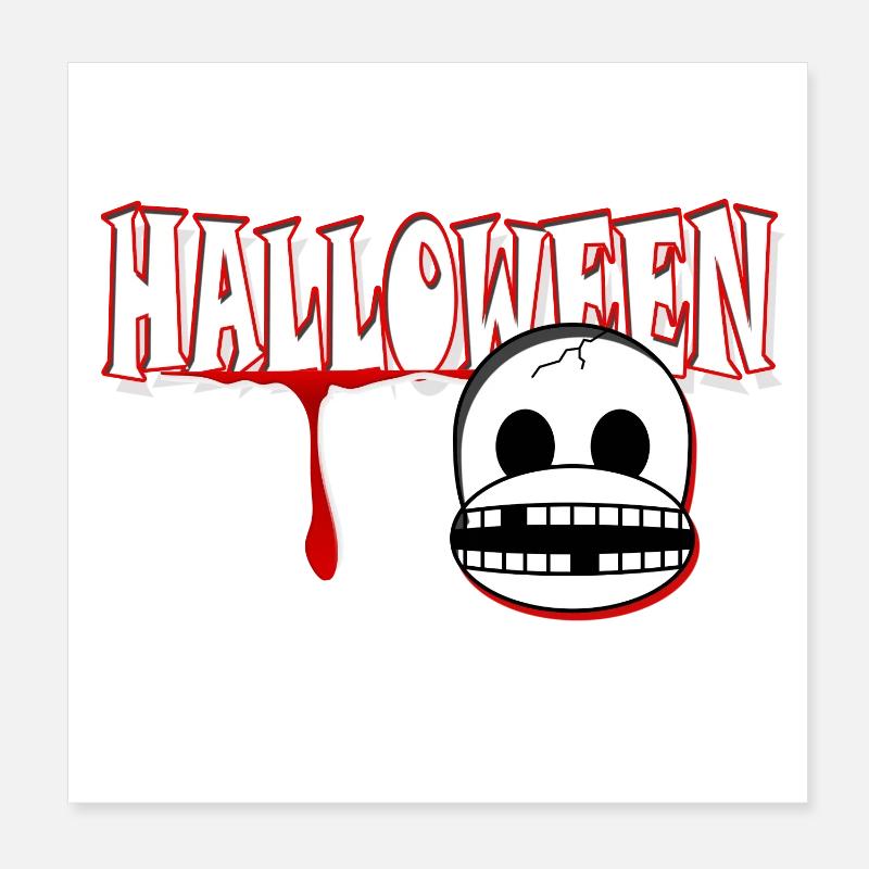 Halloween Poster 20 x 20 cm