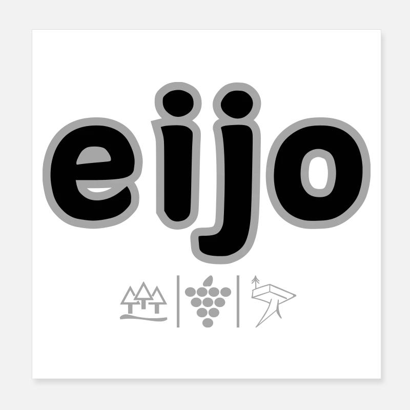 Eijo Poster 20 x 20 cm