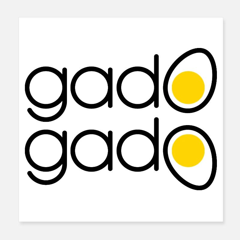Indonesian Gado Gado Poster 8" x 8" (20x20 cm)