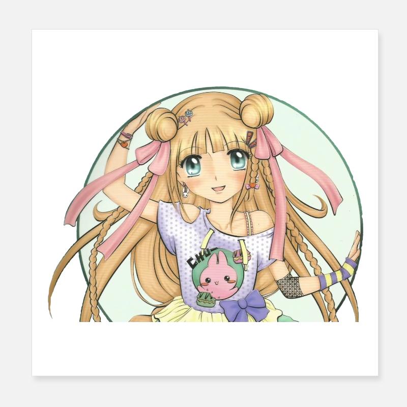 Mangas Poster 20 x 20 cm