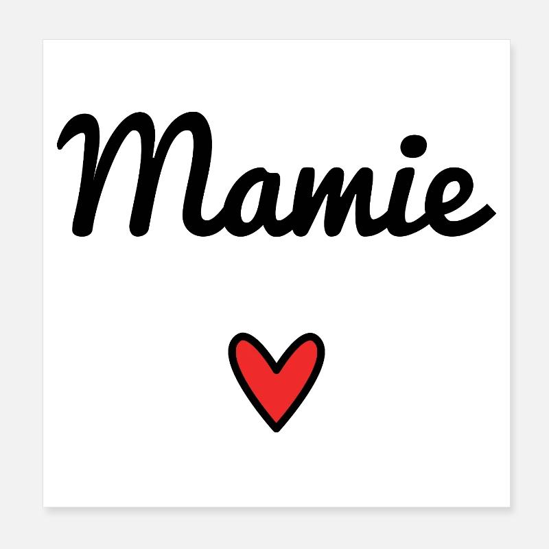 OMA. MAMA. OMA. MUTTERTAG Poster 20x20 cm