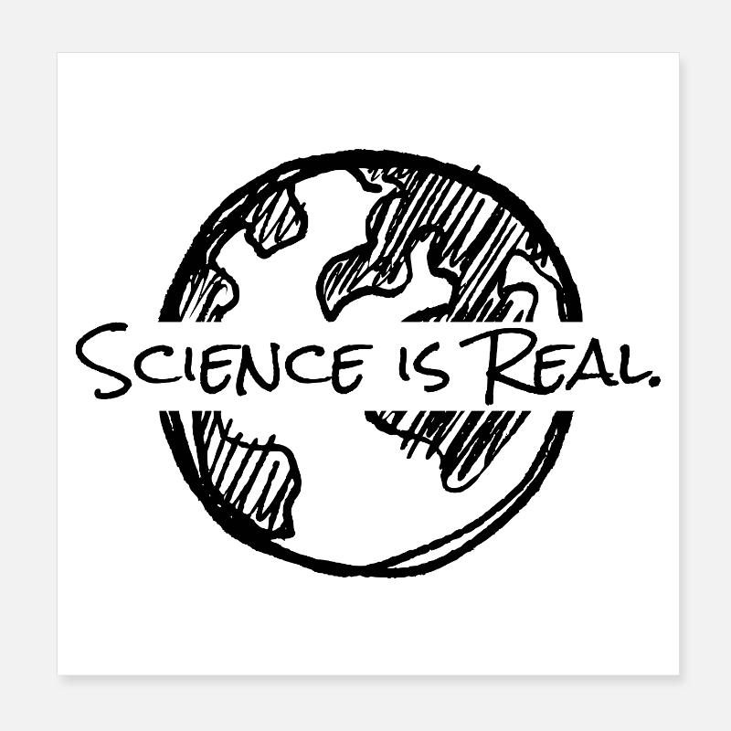 Science - Terre Poster 20 x 20 cm