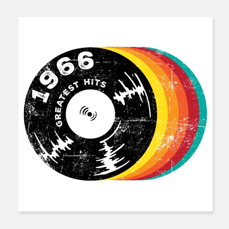 Greatest Hits 1966 Poster 20x20 cm