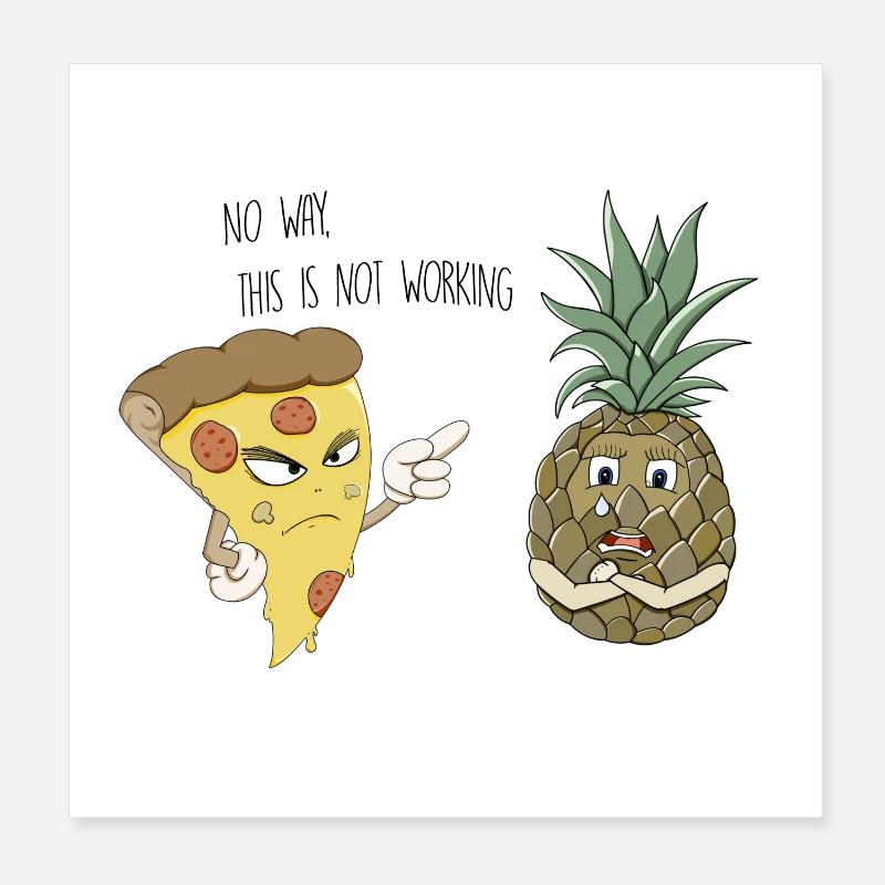 No way, this is not working Poster 8" x 8" (20x20 cm)