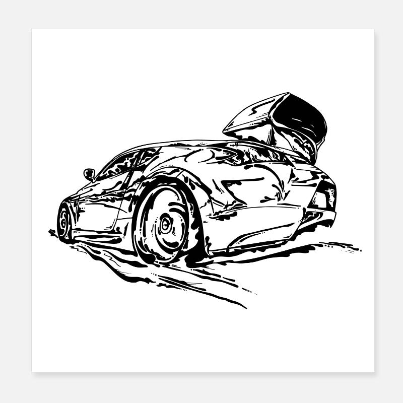 370Z Poster 20x20 cm