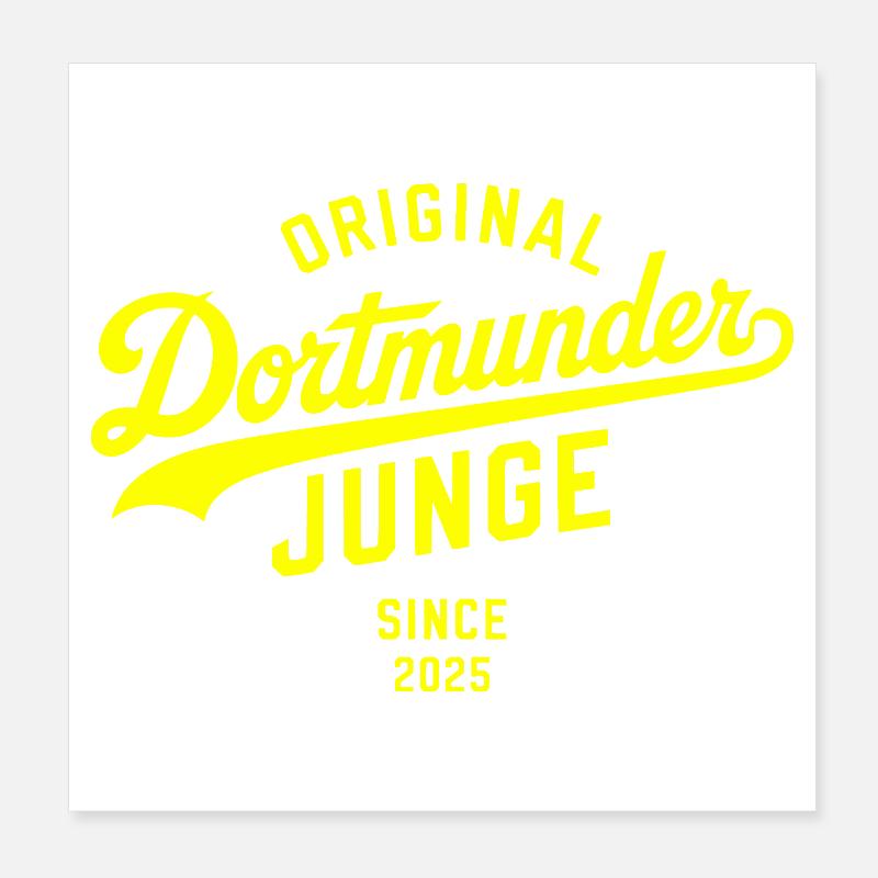 Real Dortmund Sweat à capuche Chemise Mug Combishort Poster 20 x 20 cm