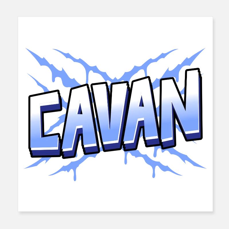 Cavan County, Irland Poster 20x20 cm