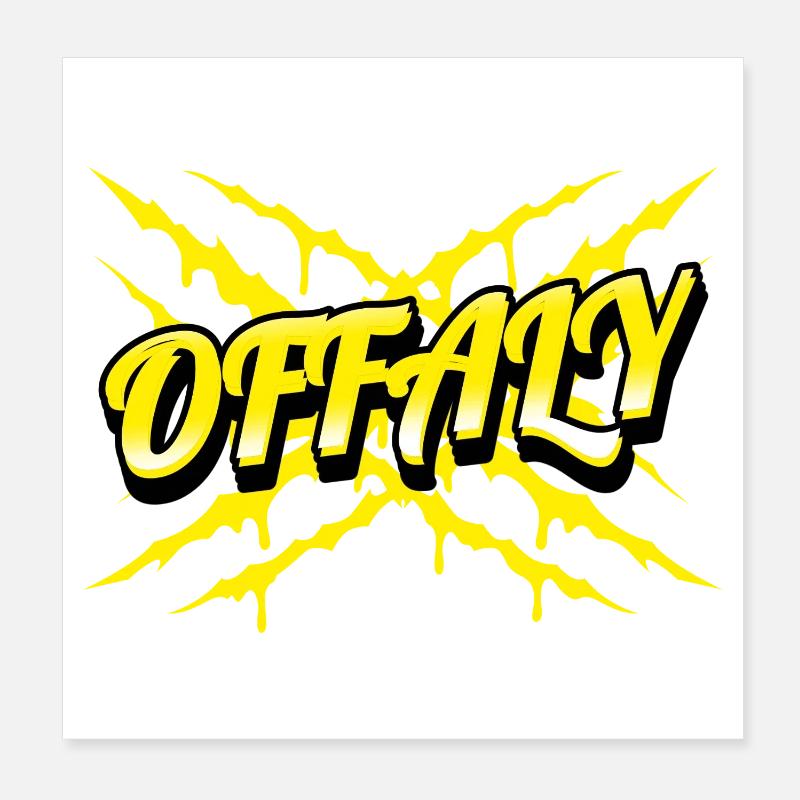 Grafschaft Offaly, Irland Poster 20x20 cm