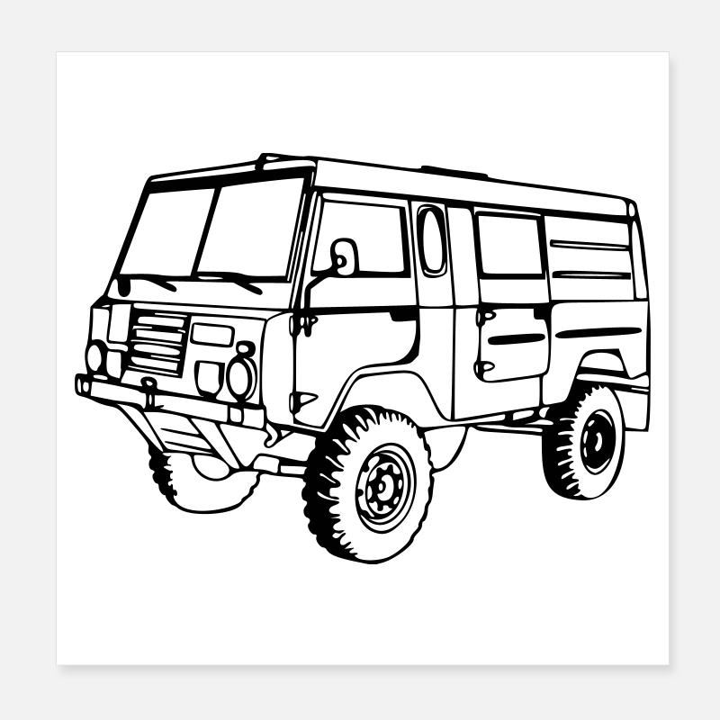TGB11 - Poster 8" x 8" (20x20 cm) - white