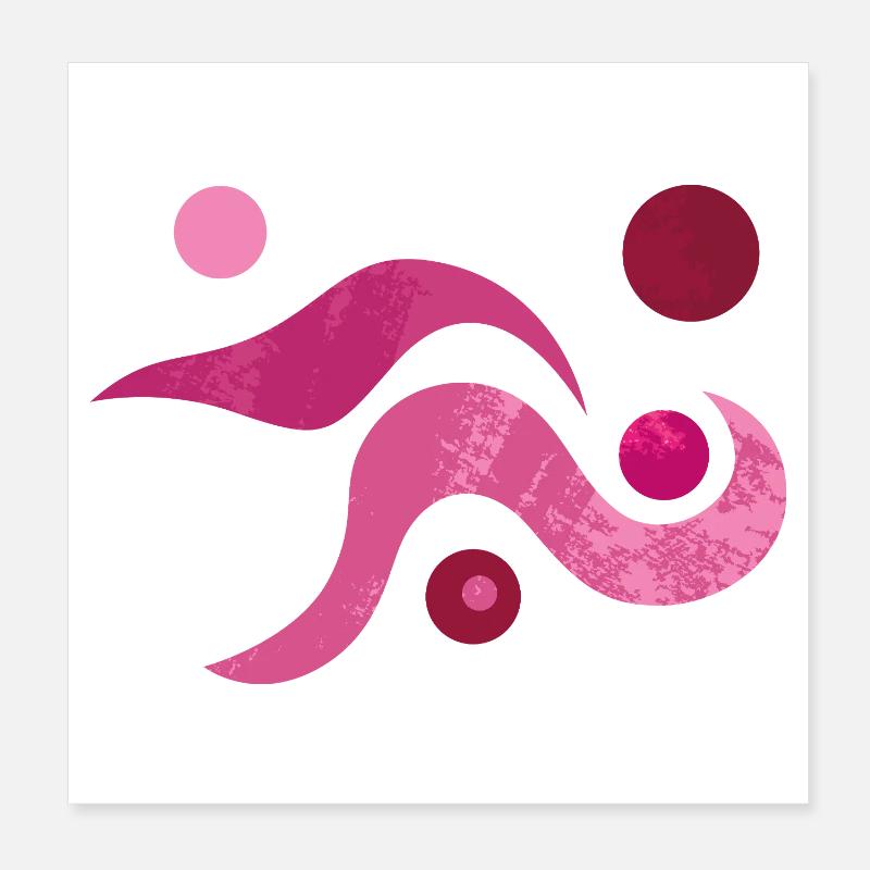 Yoga design_52 Poster 8" x 8" (20x20 cm)