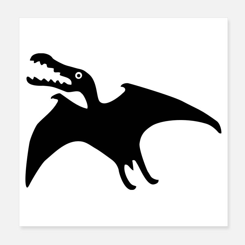 dino Poster 20 x 20 cm