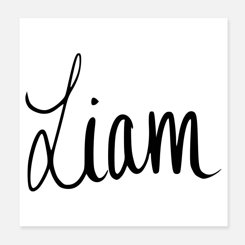 Liam Poster 20x20 cm