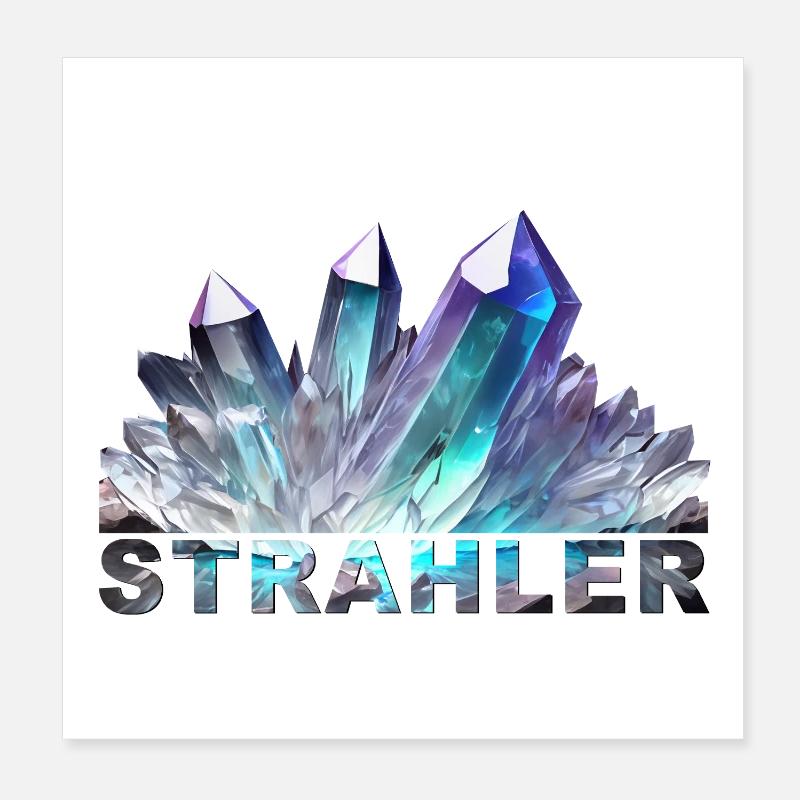 Strahler Poster 20x20 cm