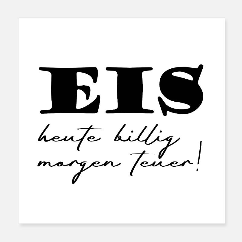EIs Poster 20x20 cm
