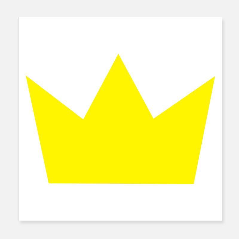 Couronne Poster 20 x 20 cm