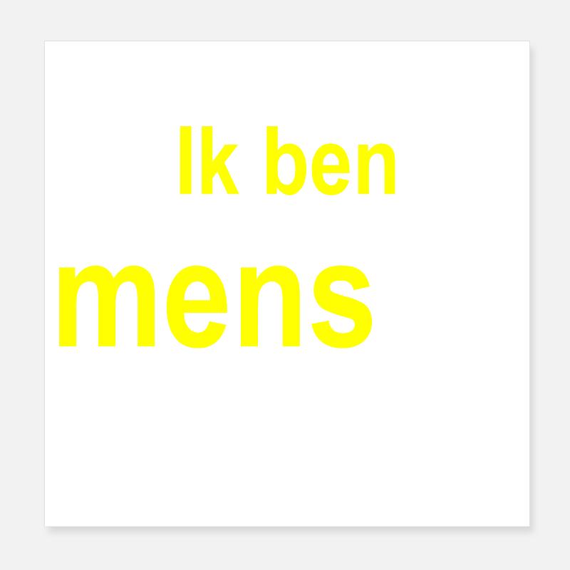J’en ai marre de la conception des messages des gens Poster 20 x 20 cm