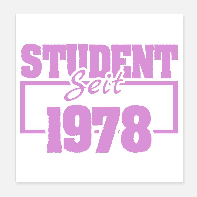 1978 1978 Poster 20 x 20 cm